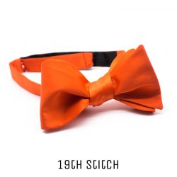 Orange Self Tie Bow Tie