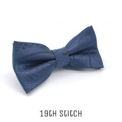 Blue Swirl Bow Tie